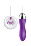 Charger l&#39;image dans la galerie, Silicone Bullet Vibrator Rechareable Love Egg Vibe Purple / Long + Single Eggs