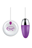 Load image into Gallery viewer, Silicone Bullet Vibrator Rechareable Love Egg Vibe Purple / Short + Single Eggs