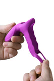 Charger l&#39;image dans la galerie, Silicone Rechargeable Clitoral Stimulator Vibrating Cock Ring