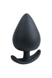 Load image into Gallery viewer, Black Silicone Strawberry Shaped Anal Plug Butt Toys