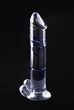 Load image into Gallery viewer, Erotic Crystal Glass Dildo Realistic