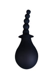 Load image into Gallery viewer, Black Silicone Anal Douches / Beaded