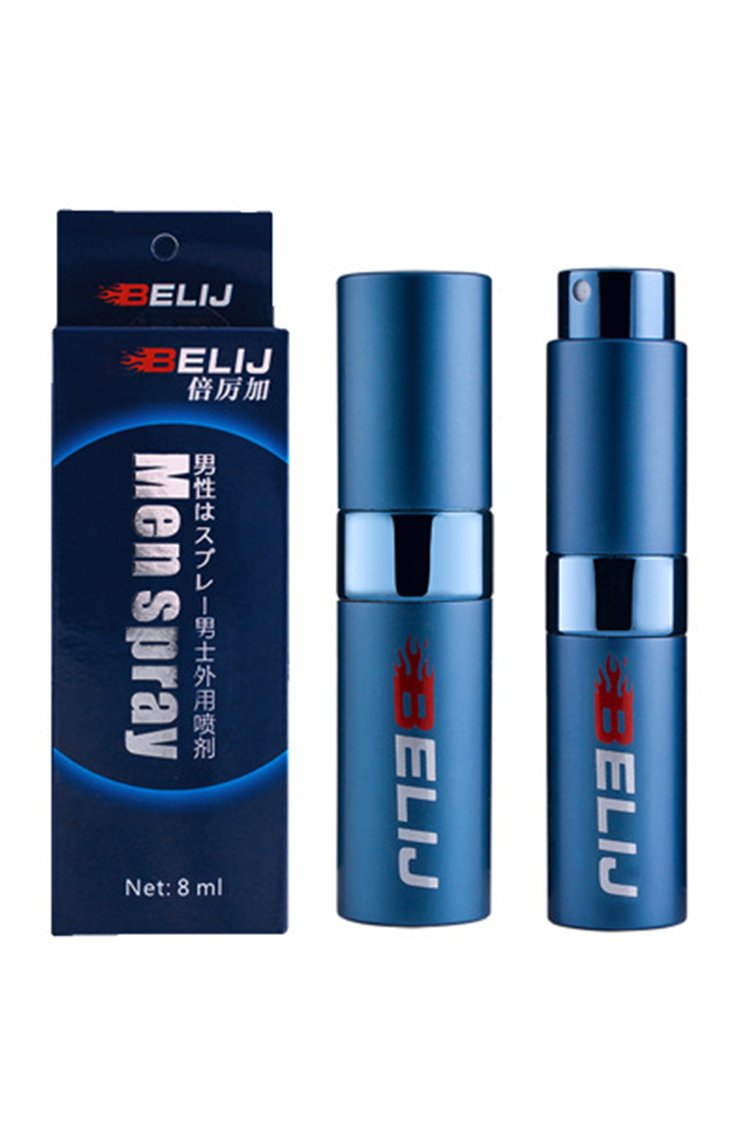 Belij Mens Delay Spray Desensitize Penis Last Longer Pleasure Time In Bed 8Ml