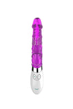 Load image into Gallery viewer, Dibe Rechargeable Rotating G-Spot Rabbit Vibrator Purple Rose Red