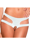 Charger l&#39;image dans la galerie, Plus Size Sexy Crotchless Panties White / M