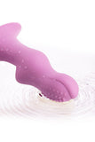 Load image into Gallery viewer, Rechargeable Silicone Strapless Strap-On Dildo Vibrator Pink Purple