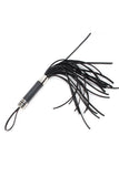 Load image into Gallery viewer, Beginners Pu Spanking Flogger Black