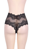 Load image into Gallery viewer, Plus Size Floral Lace Panties Panties