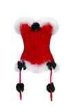Laden Sie das Bild in den Galerie-Viewer, Cute Christmas Corset Bustier Waist Trainer