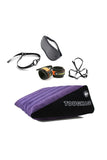 Load image into Gallery viewer, Inflatable Postition Pillow Bundle With Blindfold Handcuffs Gag And Harness Bra Bondage Kit