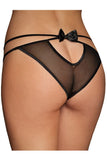 Load image into Gallery viewer, Sexy Sheer Criss Cross Bowknot Panties
