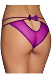 Load image into Gallery viewer, Sexy Sheer Criss Cross Bowknot Panties