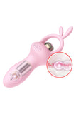 Load image into Gallery viewer, Leten Cute Pink Silicone Butt Plug With Finger Loop Toys