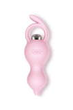 Laden Sie das Bild in den Galerie-Viewer, Leten Cute Pink Silicone Butt Plug With Finger Loop / C Toys
