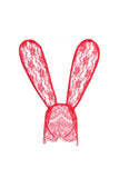 Load image into Gallery viewer, Bunnygirl Hair Hoop Roleplay Costume Accessory Red / One Size