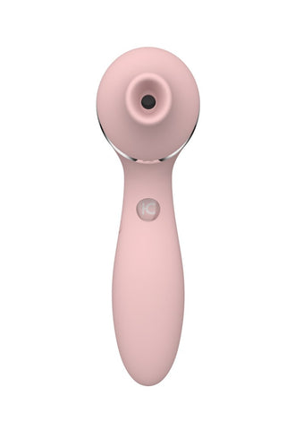 Kiss Toy Polly Plus Rechargeable Smart Heating Clitoral Stimulator Pink / One Size Sucking Vibrator