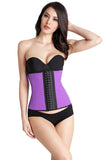 Load image into Gallery viewer, Corset Natural Latex Waist Cincher 9 Steel Boned Trainer