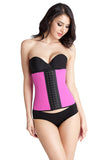 Load image into Gallery viewer, Corset Natural Latex Waist Cincher 9 Steel Boned Trainer