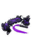 Load image into Gallery viewer, Lace Hand Cuffs Blindfold And Flogger Set Bondage Kit