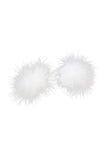 Charger l&#39;image dans la galerie, Feather Nipple Pasties White / One Size Clamps &amp;