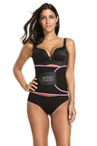 Load image into Gallery viewer, Waist Training Back Support Fitness Belt - Black Pink Trainer