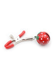 Load image into Gallery viewer, Strawberry Bell Nipple Clamps &amp; Pasties