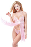 Load image into Gallery viewer, Lace Babydoll Nightdress Set