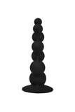 Load image into Gallery viewer, Innovative Beaded Butt Plug Silicone Sex Toy Black Toys