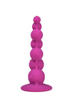 Load image into Gallery viewer, Innovative Beaded Butt Plug Silicone Sex Toy Purple Toys