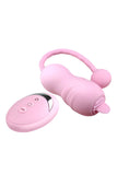 Load image into Gallery viewer, Remote Control Rechargeable Tongue Sensation Love Egg Vibrator Pink Eggs