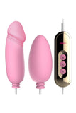 画像をギャラリー ビューアにロード Love Egg Vibrator Set Pink / B Eggs