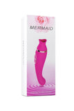 Laden Sie das Bild in den Galerie-Viewer, Mermaid Rechargeable Suction Vibrator Clitoral Stimulator Rose Red Sucking