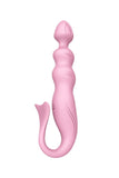 画像をギャラリー ビューアにロード Mermaid Tail Shaped Beaded Vibrator Dildo