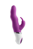 Laden Sie das Bild in den Galerie-Viewer, Easylovel 40 Heating Ultra-Quiet Rechargeable Rabbit Vibrator Purple