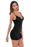 Load image into Gallery viewer, Womens Sleeveless Strappy Mini Dress With Lace Bra