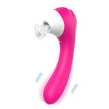 Load image into Gallery viewer, Clitoral Sucking G-Spot Vibrator With 10 Suction &amp; 9 Vibration Rose Red