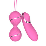 Laden Sie das Bild in den Galerie-Viewer, 7 Speed Mode Wireless Remote Control Vibrating Vagina Love Ball Pink Kegel Balls