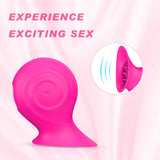 Load image into Gallery viewer, 9 Modes Snail-Shape Clitoral Vibrator Tongue Licking Rechargeable