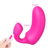 Load image into Gallery viewer, Silicone Waterproof Remote Control Wearable Butterfly Vibrator Clitoral Stimulator Rose Red