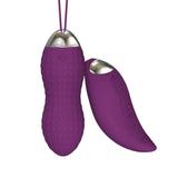 画像をギャラリー ビューアにロード Wireless Bullet Vibrator Personal Massager Purple Kegel Balls