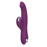 Laden Sie das Bild in den Galerie-Viewer, Rechargeable Waterproof Personal Dildo Rabbit Vibrator Clit Stimulator Purple