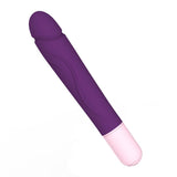 Load image into Gallery viewer, Realistic Vibrator Waterproof Wand Massager Purple