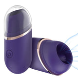 Load image into Gallery viewer, 9 Function Clitoral Vibrator Tongue Licking Stimulator Violet