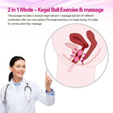 Load image into Gallery viewer, Silicone Kegel Balls Kit Tightening Exercises