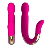 Load image into Gallery viewer, Rechargeable Clitoral And G-Spot Vibrator Rose Red