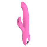 画像をギャラリー ビューアにロード Rechargeable Waterproof Personal Dildo Rabbit Vibrator Clit Stimulator Pink