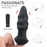 Load image into Gallery viewer, Dismountable Vibrator Anal Butt Plug Remote Control