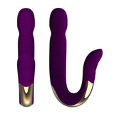 Laden Sie das Bild in den Galerie-Viewer, Rechargeable Clitoral And G-Spot Vibrator Purple
