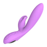 Charger l&#39;image dans la galerie, G-Spot Rabbit Vibrator With Ears For Clitoris Stimulation Light Purple