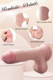 Charger l&#39;image dans la galerie, 8 Inch Ultra Realistic Skin Dildo With Moving Foreskin